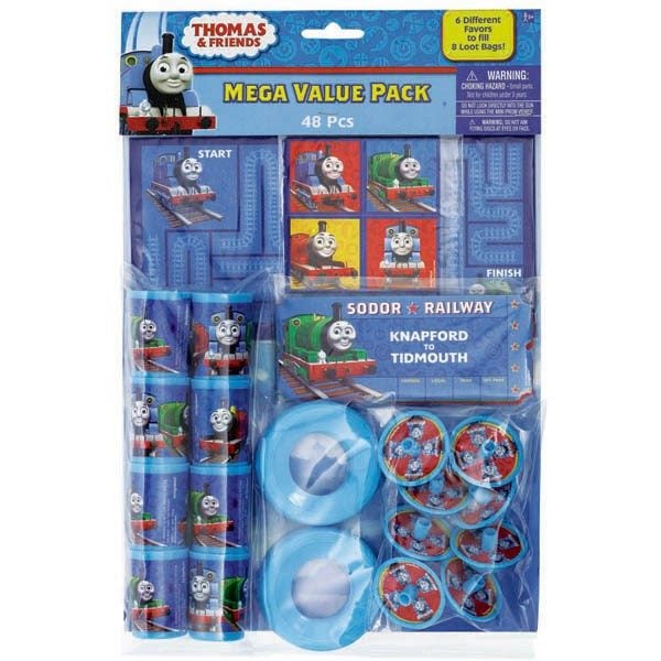 Thomas And Friends Favour Value Pack Birthday Party Supplies 48