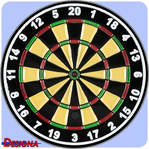 Enamel Pin Badge - Dartboard Carousel 1