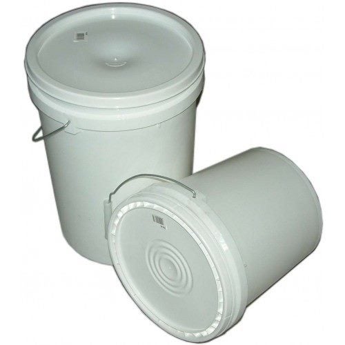 Plastic Bucket Poly Pail 20 Litre with Lid Carousel 1