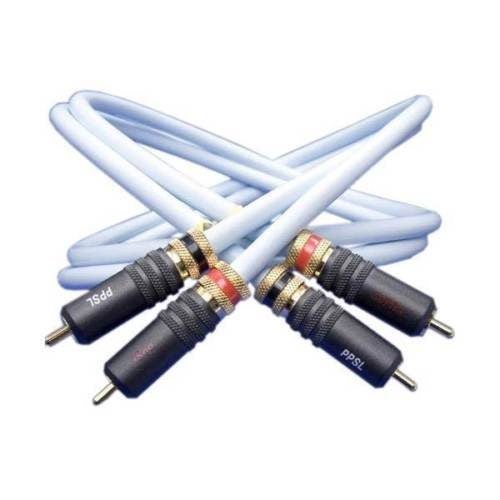 SUPRA EFF-ISL - Silver Plated Analogue Audio Interconnect Cable 2Mtr Pair Carousel 1