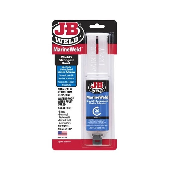 JB WELD Marineweld Marine Adhesive Syringe 25Ml Carousel 1