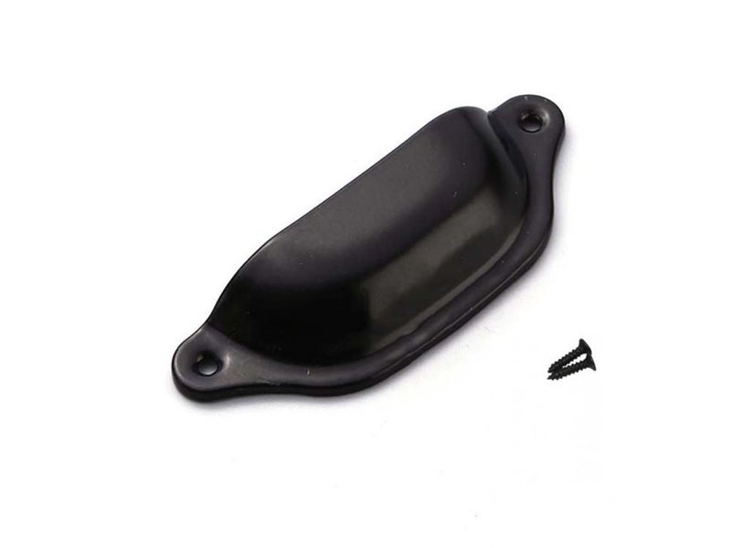 20Pcs Large Black Half Round Drawer Handle with Screws 98mm Carousel 2