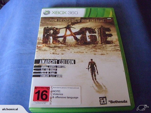 Rage Anarchy Edition BRAND NEW XBox 360 Game Carousel 1