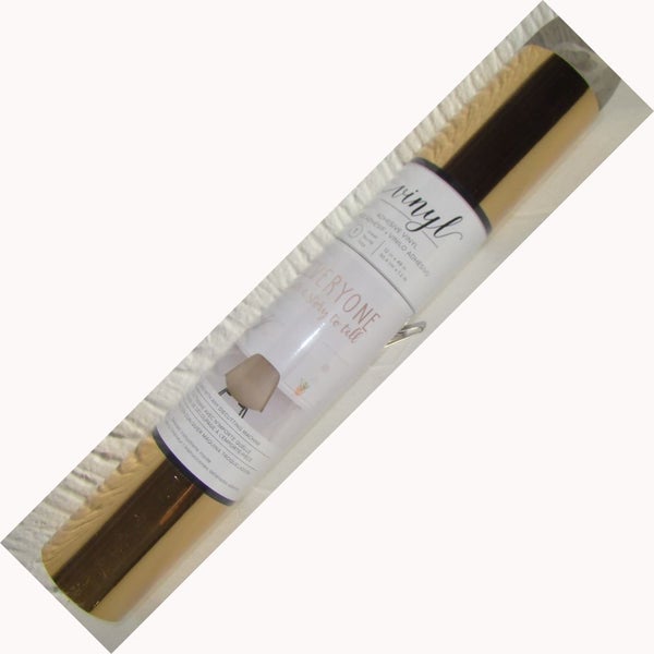 Adhesive Vinyl Rose Gold Foil Roll (30cmx1.2m) (12*48 inch) Single Sheet 347289 Carousel 2