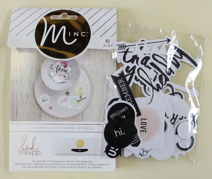 Heidi Swapp MINC Ephemera and Tags 3 Pce HS-370 Asstd5 Carousel 2