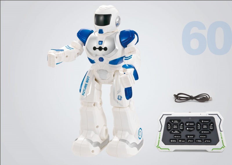 Remote control Robot with Hand sensing, Music, Program and Rechargable. Carousel 1