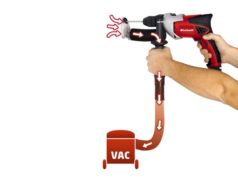 EINHELL Impact Power Drill & Dust Extract System Carousel 2