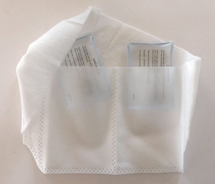 2 x re-usable Heat Packs with flexeze body wrap. Carousel 1