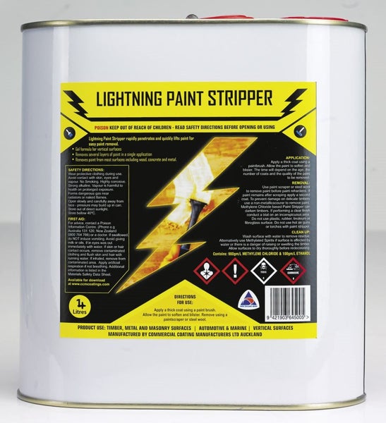 PAINT STRIPPER 4L. Timber, Metal,Masonry,Auto. Carousel 1