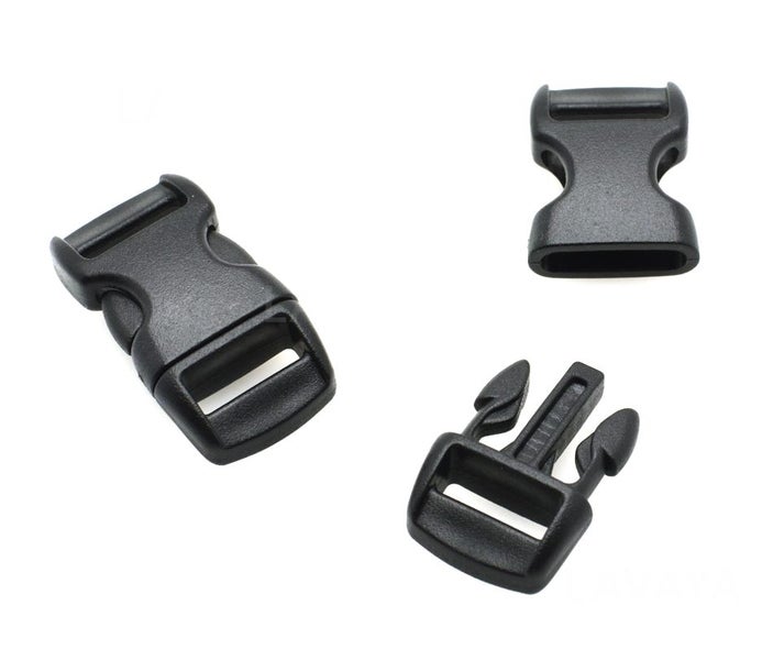 Buckles 15mm 5/8" 10pk Black Carousel 2