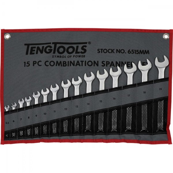 15Pc Roe Combination Spanner Set (5.5-19mm) Carousel 1