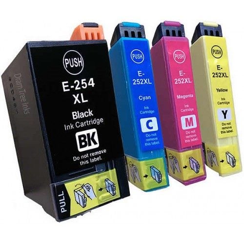 EPSON 254XL 252XL Ink cartridge compatibleBK+C+M+Y Carousel 1