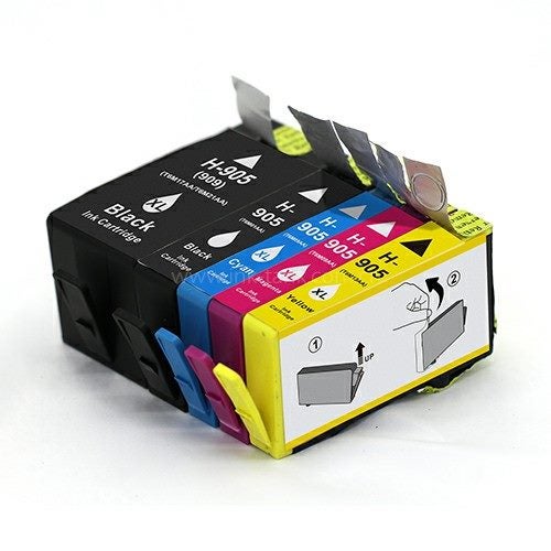 v10 HP905XL HP905 XL BK+C+M+Y ink cartridge Tonerink Brand HP 905 XL Carousel 1