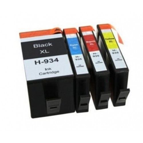 HP 934 XL + 935 XL C/M/Y ink cartridges Low Cost Set compatible Carousel 1