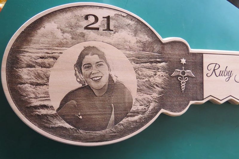 21 KEY SOLID MACROCARPA UNIQUE DESIGNS PERSONALISED Carousel 10