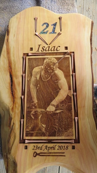 21st key PERSONALLY DESIGNED PLAQUE FOR FOREVER Carousel 1