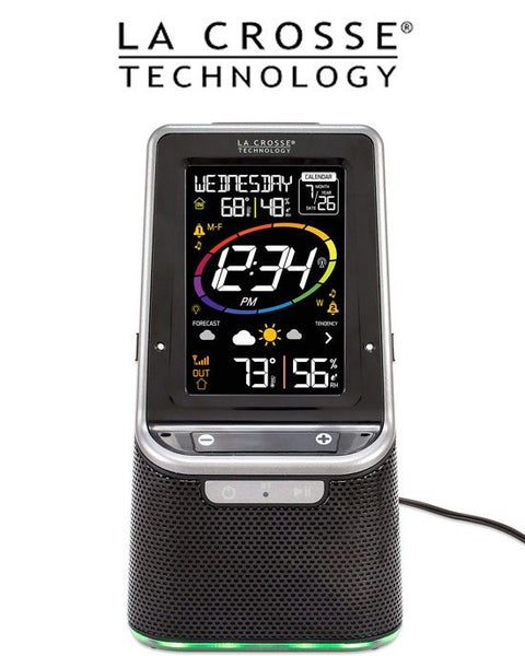 S86842 La Crosse Bluetooth Speaker Colour Weather Station Carousel 1