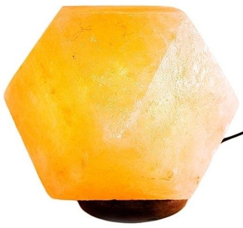 Salt Lamp - USB Diamond (Orange) Carousel 1