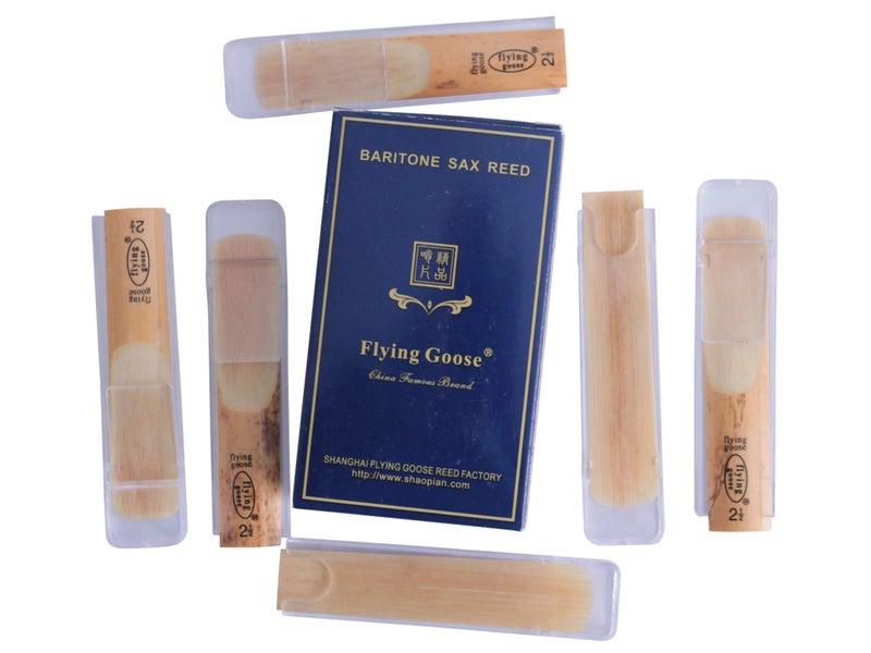 REEDS (6) FOR BARITONE SAX - 2.5 *WELL BELOW COST* Carousel 1