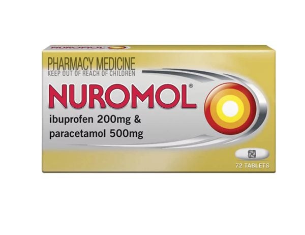 =VALUE= 1x Nuromol Tablets 72 Tablets (Max:1 pack) Carousel 1