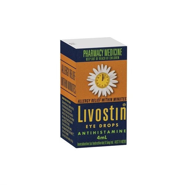 =VALUE= 1x Livostin Eye Drops 4ml for allergy eye symptoms Carousel 1