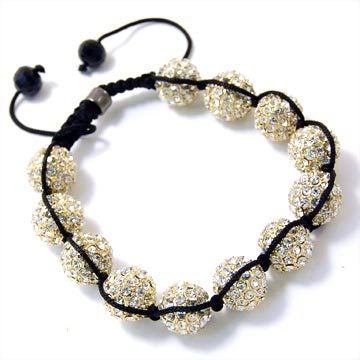 Unisex Bling Bracelet - DISCO BALL TWELVE gold Carousel 1