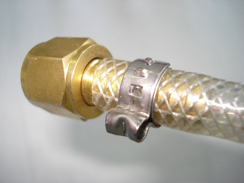 Brass hose connectors - Nut & tail thread sizes 9/16 & 5/8" UNF : WeldingStuff Carousel 7