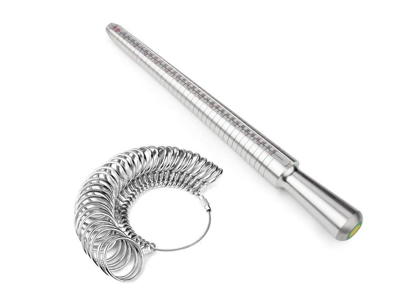 Metal Ring Mandrel & Ring Sizer Gauge Carousel 1