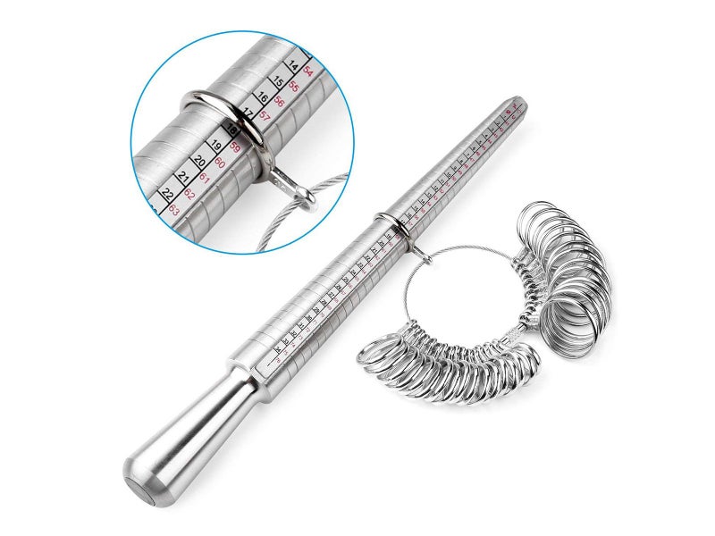 Metal Ring Mandrel & Ring Sizer Gauge63624731637379114