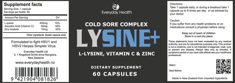 Lysine+ Cold Sore Complex Carousel 2