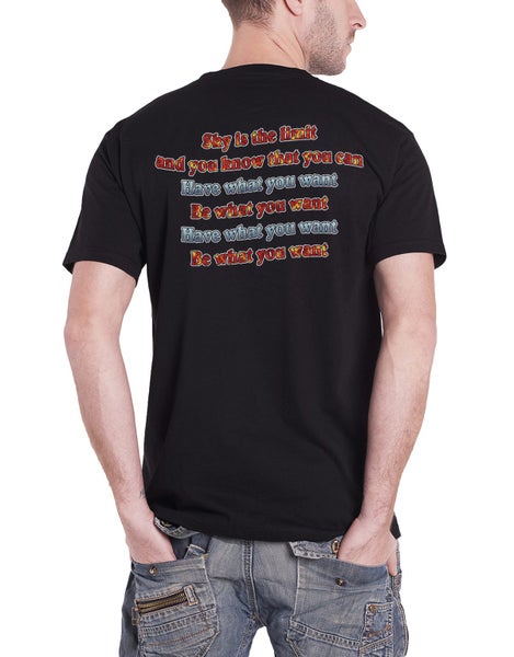 Biggie Smalls T Shirt Life After Death Lyrics new Official Mens Black Carousel 2