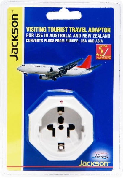 Jackson USA UK Japanese & European Travel Adapter Carousel 2