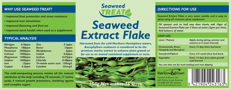 Seaweed Extract-Soluble Flakes - Soil Stimulant - 150g Carousel 3