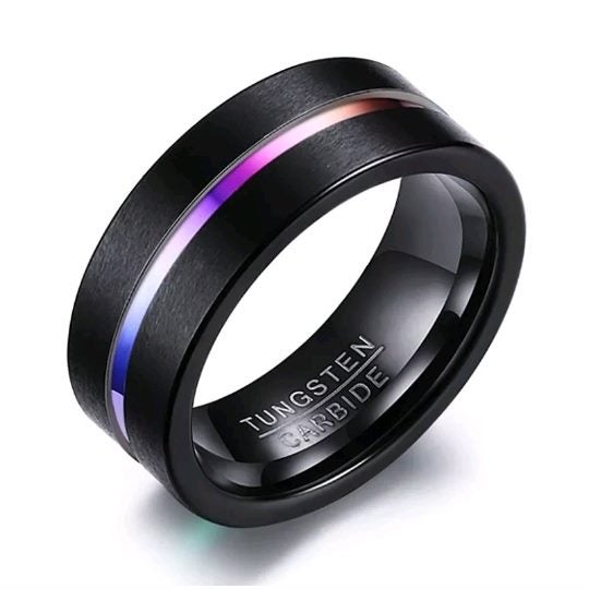 Tungsten Carbide Ring Carousel 1