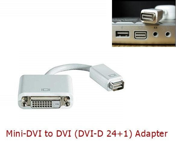 $1 RESERVE Mini DVI Adapter --- Mini DVI to DVI-D adapter Carousel 1