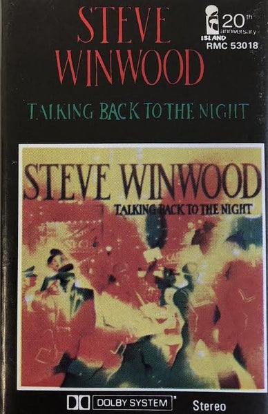 STEVE WINWOOD - TALKING BACK TO THE NIGHT (CASSETTE) Carousel 1