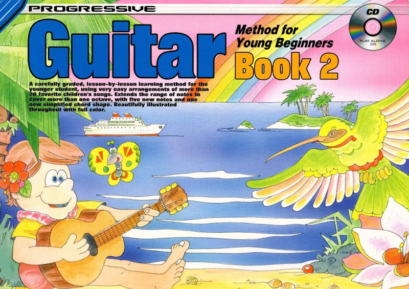 Progressive Guitar Method BK/CD/DVD for young beginners Book 2 Carousel 1