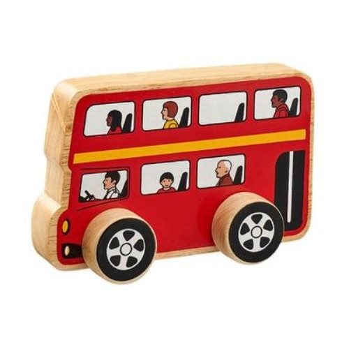 Wooden Toy - Double Decker Bus Carousel 1