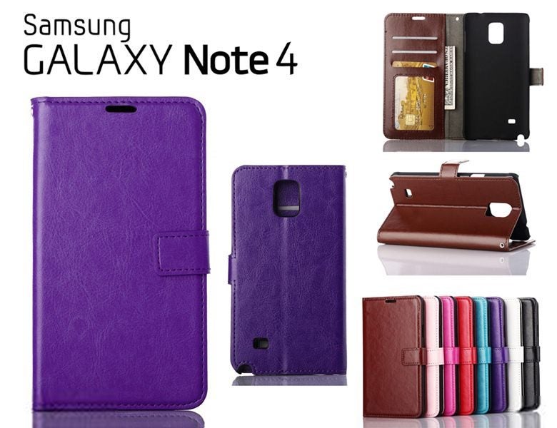 Samsung Note 4 vintage fine leather case +SP Carousel 1