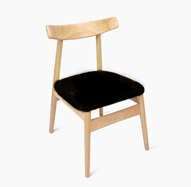 Super Deal Morgan Solid Oak Dining Chair With Black Pu Seat Trade Me To Enlarge Photo