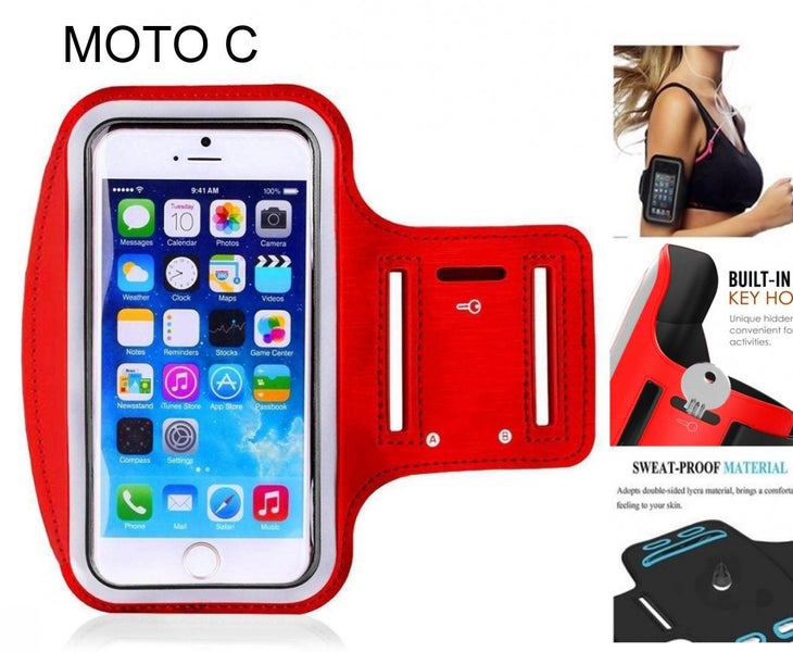 MOTO C Armband Running Sports Gym Case Carousel 1
