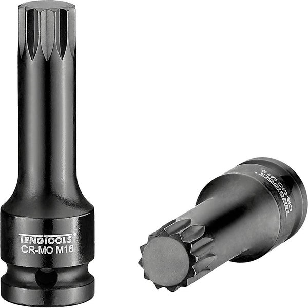 Teng 1/2in Dr. Impact Socket Xzn 16 x 78mm Carousel 1