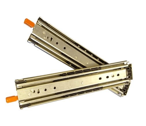 1118mm 227kg Locking Heavy Duty Drawer Slides Fridge Runners