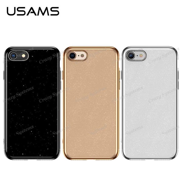 USAMS US-IP8SY Apple iPhone 8 Plus Starry series phone case - Shinny Glitter Carousel 1