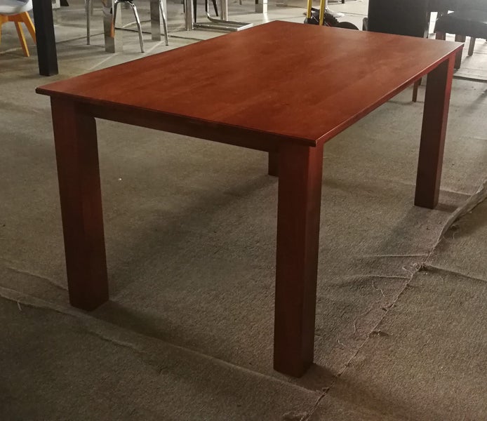 SANTANA DINING TABLE 100% SOLID WOOD OAK COLOUR Carousel 1