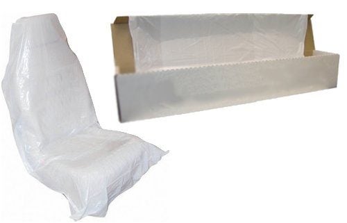 250 x Disposable Plastic Car Seat Covers Carousel 1