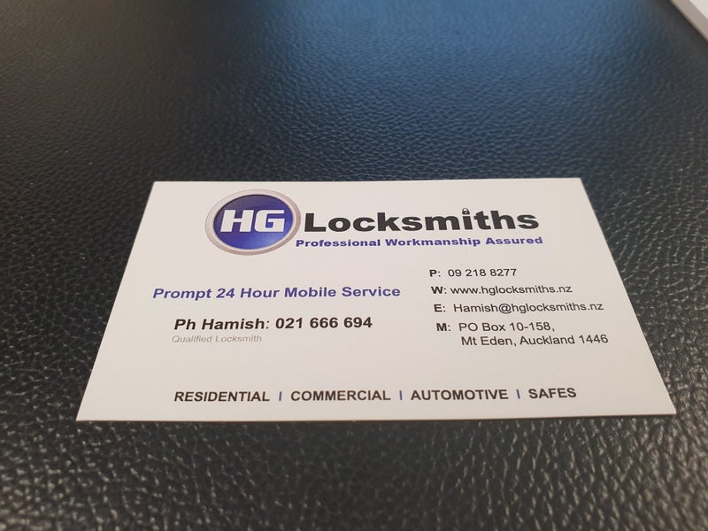 HG Locksmiths 24/7 Mobile service PH: 09 218 8277 Carousel 6