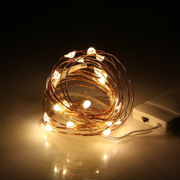 20 LEDS Fairy Light 2M Copper Wired Lights, 8 Colours Available! Carousel 15