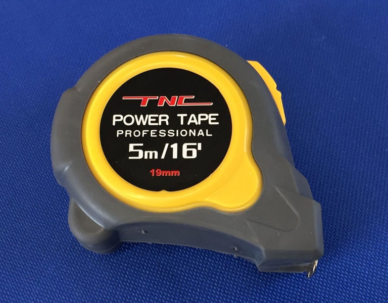 TNC Self-lock Measuring Tape 5m x 19mm Carousel 1