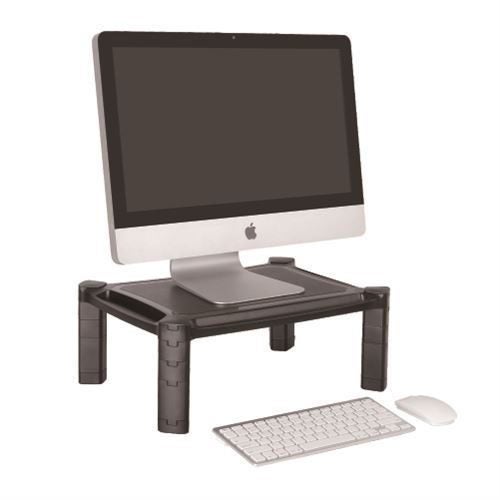 BRATECK Height-Adjustable Smart Monitor Stand Carousel 2